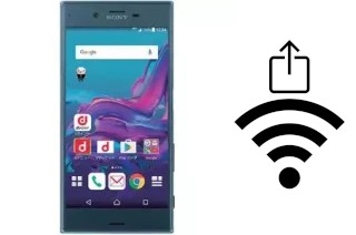 Générer un QR code avec la clé Wifi sur un DoCoMo SO-01J