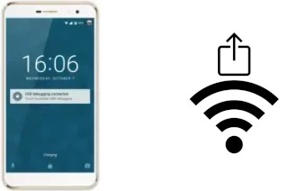 Générer un QR code avec la clé Wifi sur un Doogee F7