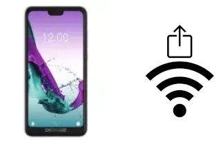 Générer un QR code avec la clé Wifi sur un Doogee N10