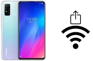 Générer un QR code avec la clé Wifi sur un Doogee N30