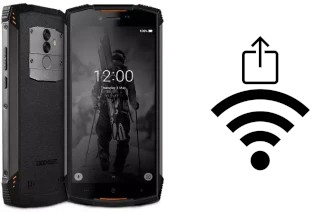 Générer un QR code avec la clé Wifi sur un Doogee S55