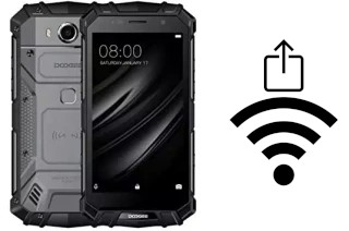 Générer un QR code avec la clé Wifi sur un Doogee S60 Lite