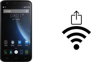 Générer un QR code avec la clé Wifi sur un Doogee Valencia 2 Y100 Plus