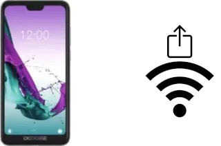 Générer un QR code avec la clé Wifi sur un Doogee Y7