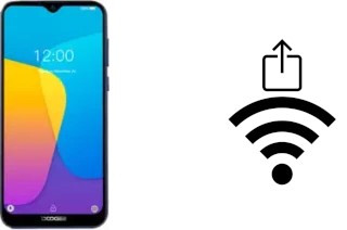 Générer un QR code avec la clé Wifi sur un Doogee Y8C