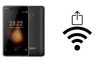 Générer un QR code avec la clé Wifi sur un Doopro C1