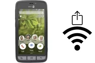 Générer un QR code avec la clé Wifi sur un Doro 8030