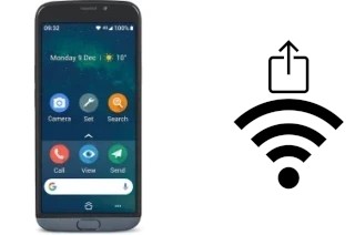 Générer un QR code avec la clé Wifi sur un Doro 8050 Plus