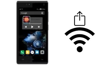 Générer un QR code avec la clé Wifi sur un E-tel M2