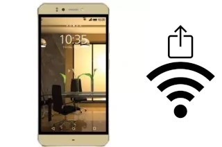 Générer un QR code avec la clé Wifi sur un E-tel N5