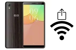 Générer un QR code avec la clé Wifi sur un Elephone A2 Pro