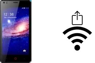 Générer un QR code avec la clé Wifi sur un Elephone G1