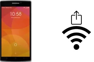 Générer un QR code avec la clé Wifi sur un Elephone G5