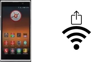 Générer un QR code avec la clé Wifi sur un Elephone P10