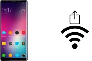 Générer un QR code avec la clé Wifi sur un Elephone P11 3D