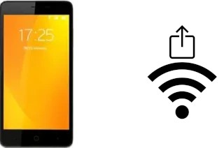 Générer un QR code avec la clé Wifi sur un Elephone P6000