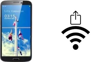 Générer un QR code avec la clé Wifi sur un Elephone P6S