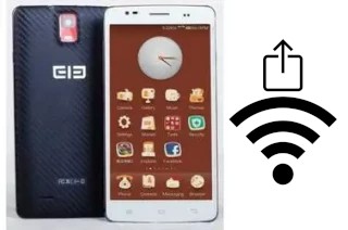 Générer un QR code avec la clé Wifi sur un Elephone P7