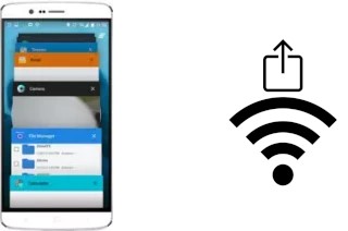 Générer un QR code avec la clé Wifi sur un Elephone P8000