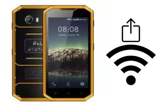 Générer un QR code avec la clé Wifi sur un Elong Mobile EL W7