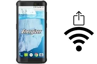 Générer un QR code avec la clé Wifi sur un Energizer Hardcase H591S