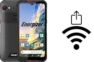 Générer un QR code avec la clé Wifi sur un Energizer Hardcase H620S