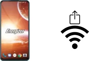 Générer un QR code avec la clé Wifi sur un Energizer Power Max P18K Pop