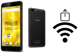 Générer un QR code avec la clé Wifi sur un Energizer Power Max P550S