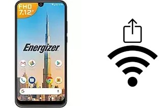 Générer un QR code avec la clé Wifi sur un Energizer Ultimate U710S