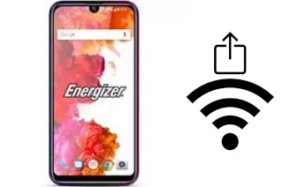 Générer un QR code avec la clé Wifi sur un Energizer Ultimate U570S