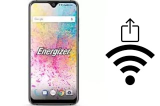 Générer un QR code avec la clé Wifi sur un Energizer Ultimate U620S