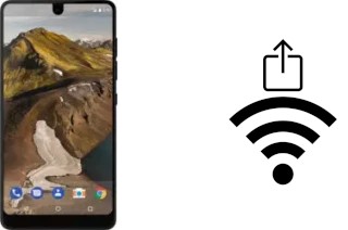 Générer un QR code avec la clé Wifi sur un Essential PH-1