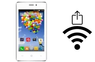 Générer un QR code avec la clé Wifi sur un Evercoss A74A Star