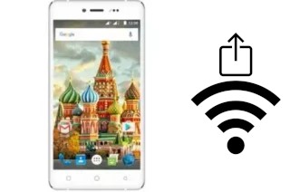 Générer un QR code avec la clé Wifi sur un Evercoss A75 Max