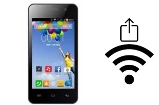 Générer un QR code avec la clé Wifi sur un Evercoss A7G