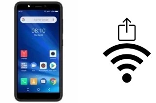 Générer un QR code avec la clé Wifi sur un Evercoss M55A