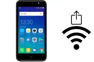 Générer un QR code avec la clé Wifi sur un Evercoss S45