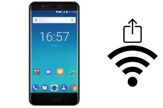 Générer un QR code avec la clé Wifi sur un Evercoss S55A