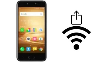 Générer un QR code avec la clé Wifi sur un Evercoss U50A Plus