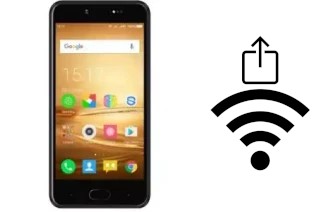 Générer un QR code avec la clé Wifi sur un Evercoss U50A