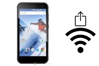 Générer un QR code avec la clé Wifi sur un Evolio StrongPhone G4