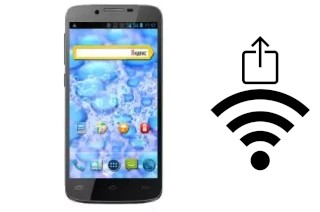 Générer un QR code avec la clé Wifi sur un Explay HD Quad