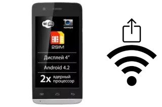 Générer un QR code avec la clé Wifi sur un Explay Hit