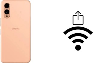 Comment générer un QR code avec le clé de sécurité réseau Wifi sur un FCNT Arrows We2 M07