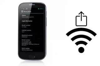 Générer un QR code avec la clé Wifi sur un Feiteng GT-N9300