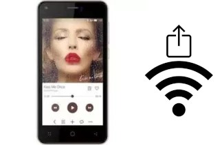 Générer un QR code avec la clé Wifi sur un FinePower D1