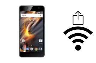 Générer un QR code avec la clé Wifi sur un Fly Memory Plus