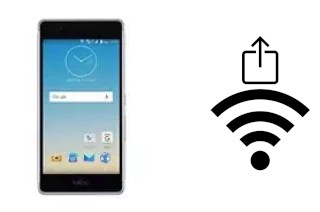 Générer un QR code avec la clé Wifi sur un Fujitsu Arrows M03