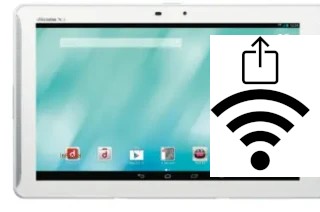 Générer un QR code avec la clé Wifi sur un Fujitsu Arrows Tab F-02F