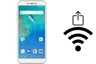 Générer un QR code avec la clé Wifi sur un General Mobile GM8 Go